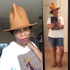 souk and SEPIA BENGBU Structured Wool Hat